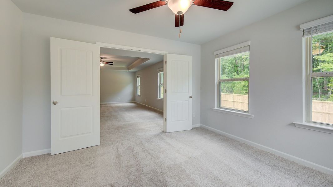 Furnished interior view inside a new home in Hamilton Lakes, Lawrenceville (Image 27).