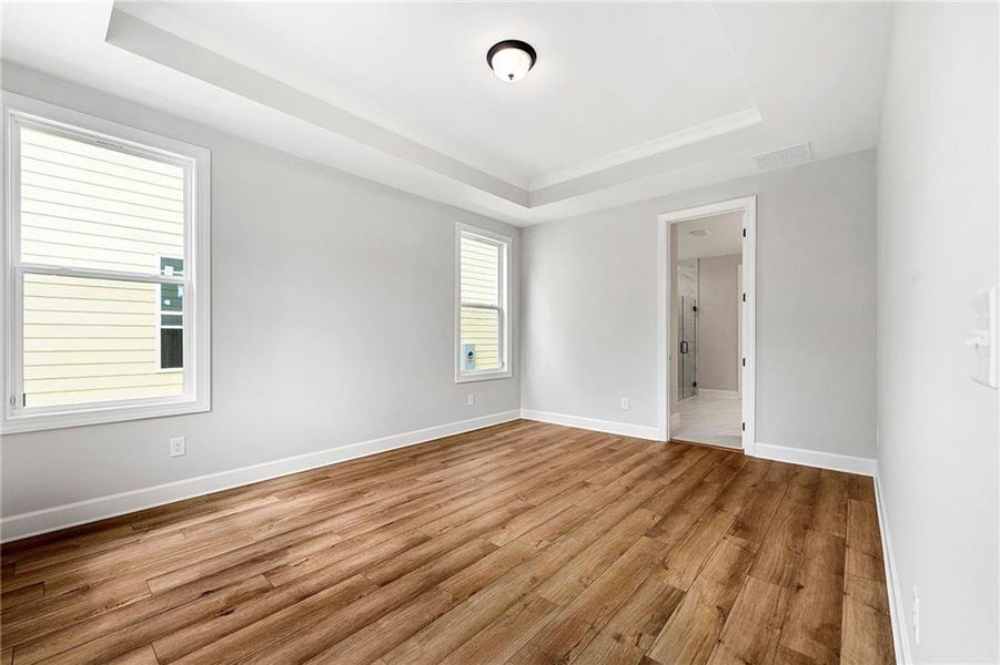 Spacious, unfurnished interior of a new home in Cresswind Georgia at Twin Lakes, Hoschton (Image 14).