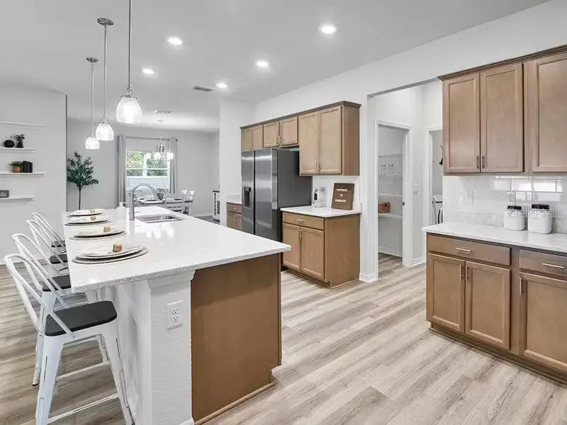 Furnished interior view inside a new home in , Wildwood (Image 8). Furnished interior view inside a new home in , Wildwood (Image 8).