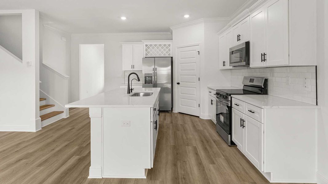 Furnished interior view inside a new home in Nellie Preserve, Santa Rosa Beach (Image 6).