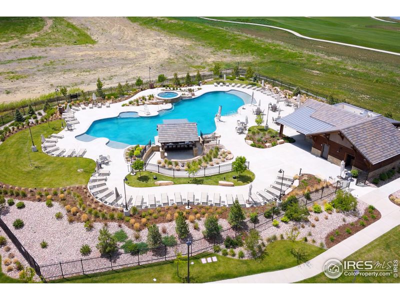 Enjoy the TPC Colorado's resort style pool and fitness center.