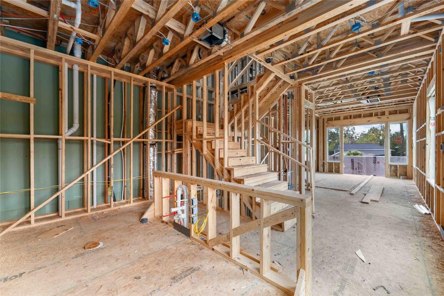 In-progress construction of a new home in , Houston, TX (Image 26).