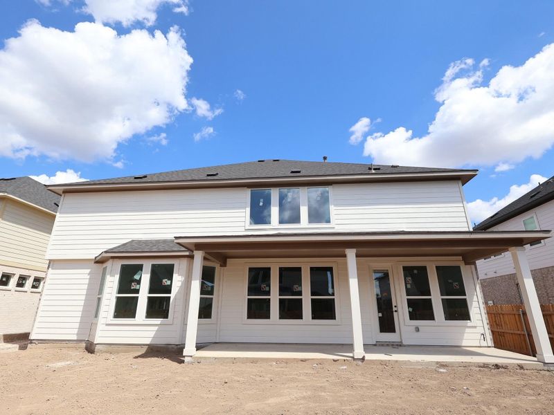 Exterior details and patio area of a home in Barksdale, Leander (Image 4). Exterior details and patio area of a home in Barksdale, Leander (Image 4).