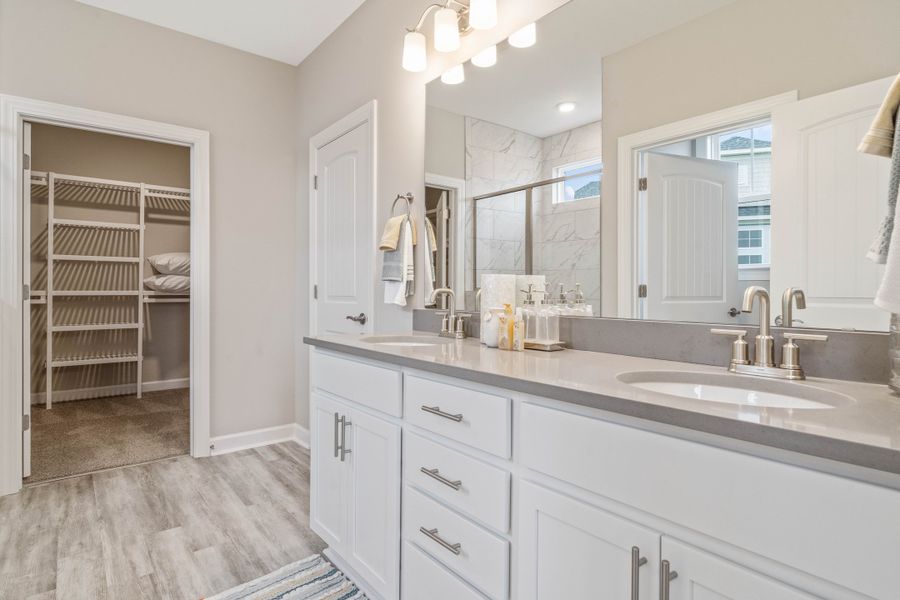 Representative furnished interior of a home built from the The Goldenrod by Chesapeake Homes in Bridgewater - Waterside Village, Little River (Image 15).
