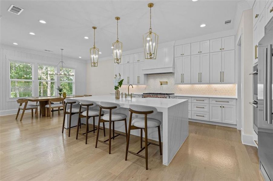 Furnished interior view inside a new home in , Winder (Image 38).