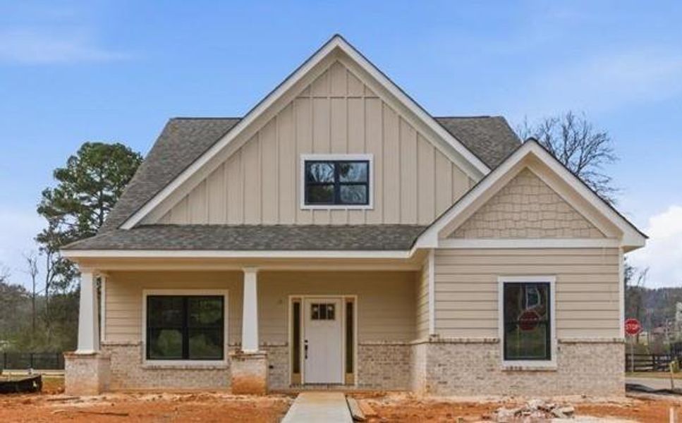 In-progress construction of a new home in , Emerson, GA (Image 33).