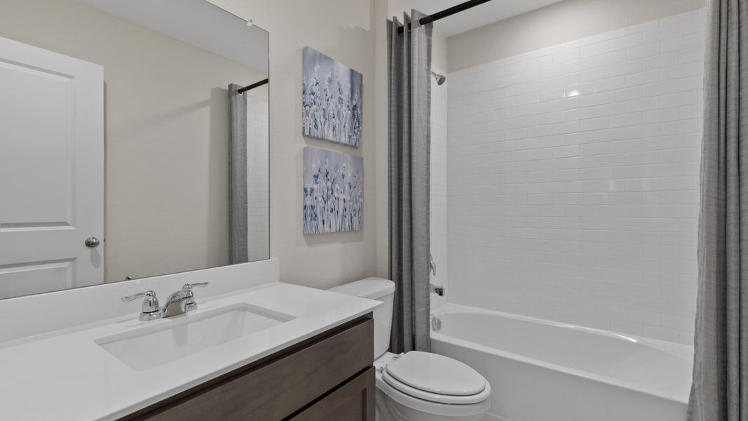 Furnished interior view inside a new home in The Reserve at Timber Creek, Lindale (Image 14).