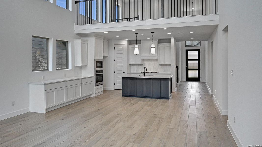 Furnished interior view inside a new home in Corley Farms, Boerne (Image 6).