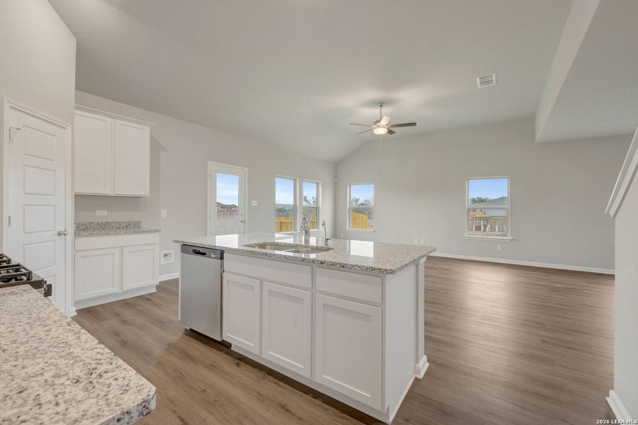 Furnished interior view inside a new home in Winding Brook, San Antonio (Image 16).