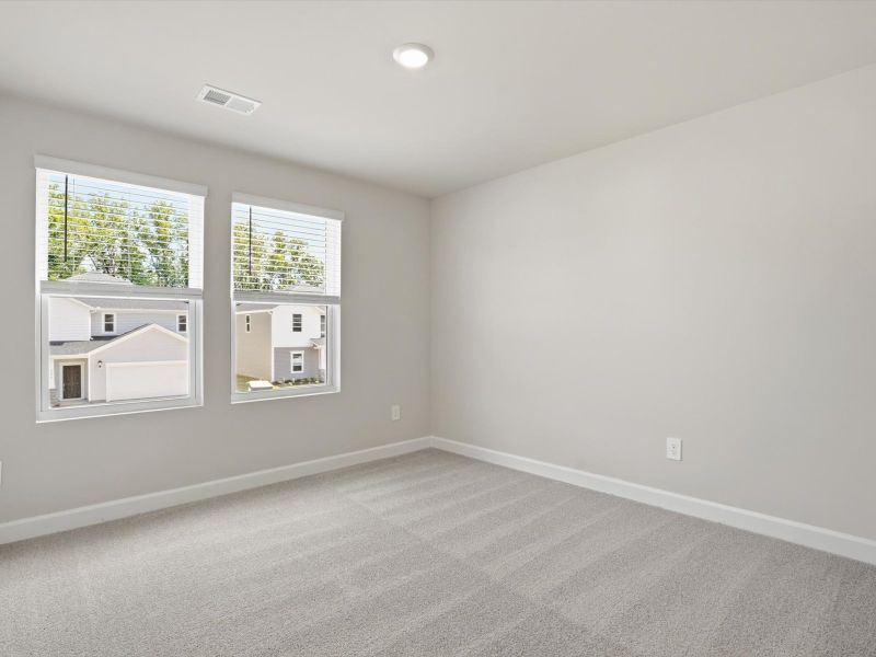 Spacious, unfurnished interior of a new home in Collier Ridge, Moore (Image 18). Spacious, unfurnished interior of a new home in Collier Ridge, Moore (Image 18).