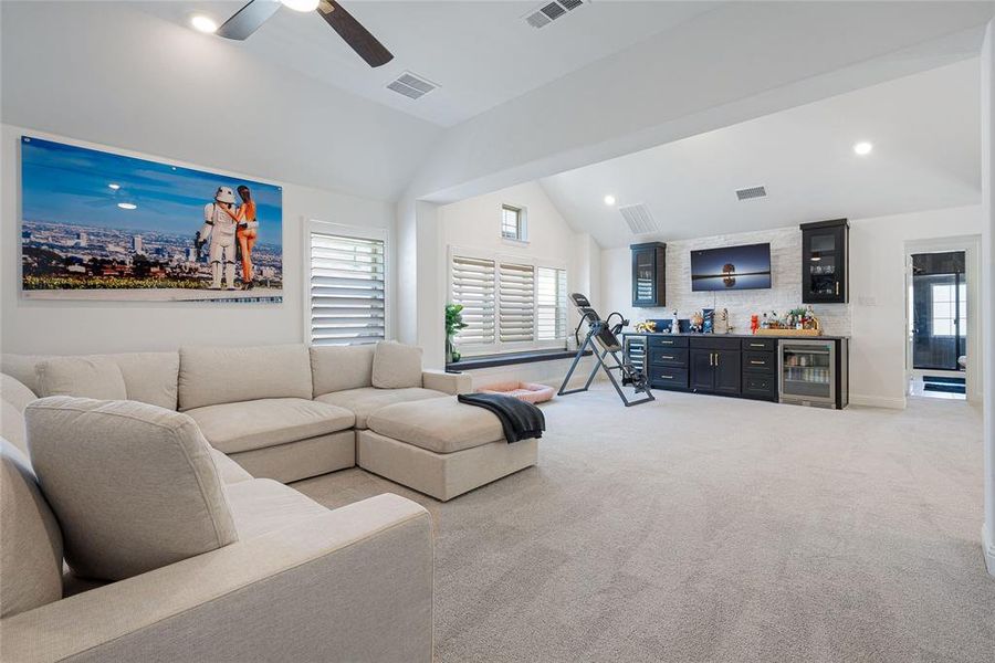 Furnished interior view inside a new home in , Irving (Image 23).