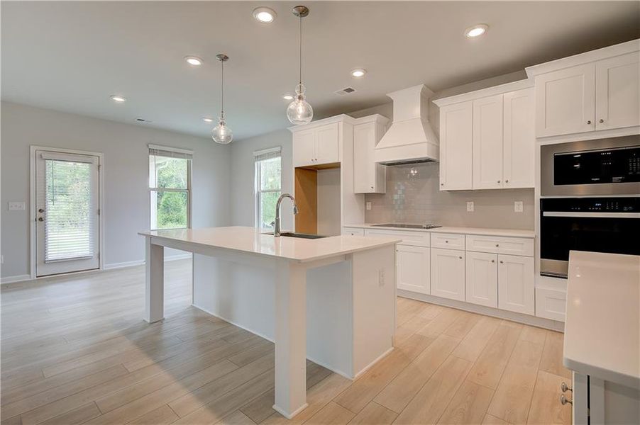 Furnished interior view inside a new home in Kingston, Locust Grove (Image 7).