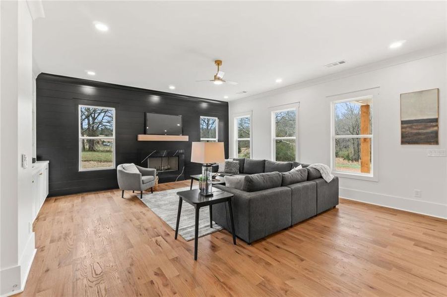 Furnished interior view inside a new home in , Social Circle (Image 7).