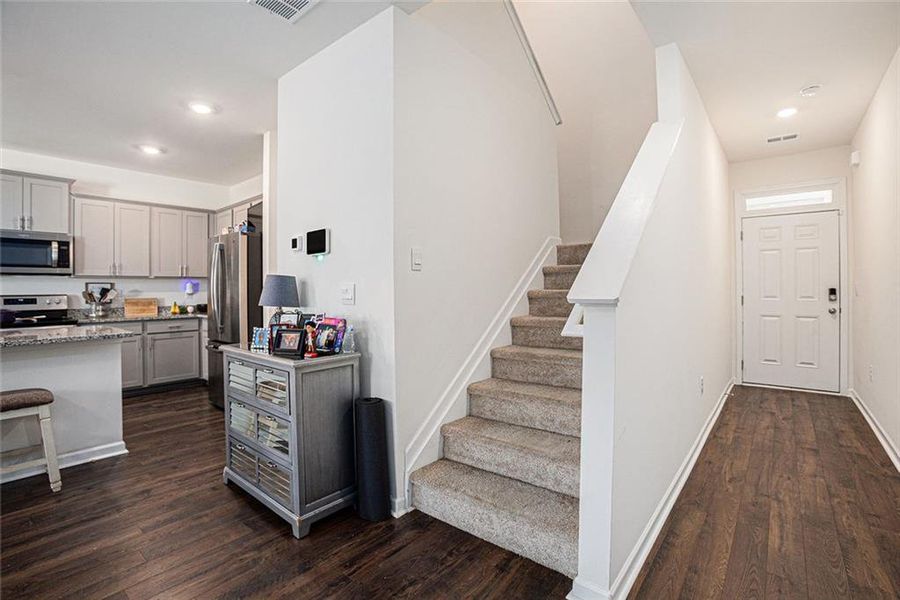 Furnished interior view inside a new home in , Lawrenceville (Image 8). Furnished interior view inside a new home in , Lawrenceville (Image 8).