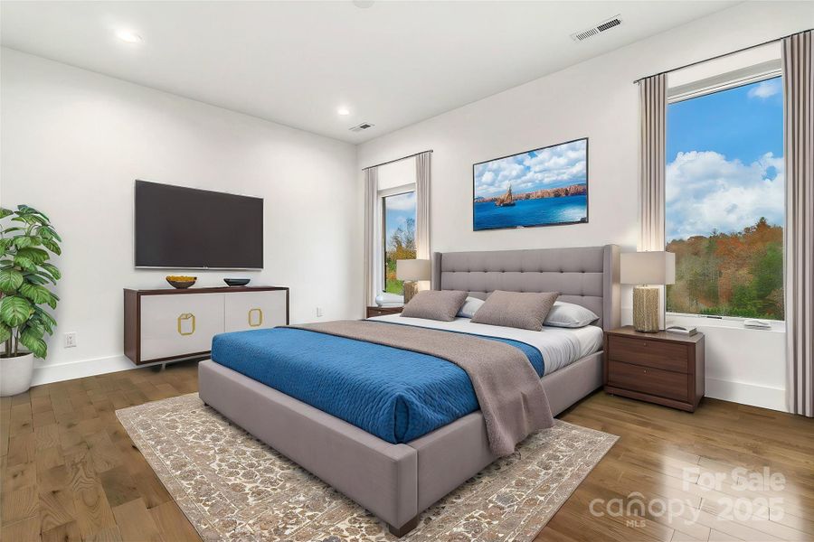 Furnished interior view inside a new home in , Leicester (Image 10). Furnished interior view inside a new home in , Leicester (Image 10).