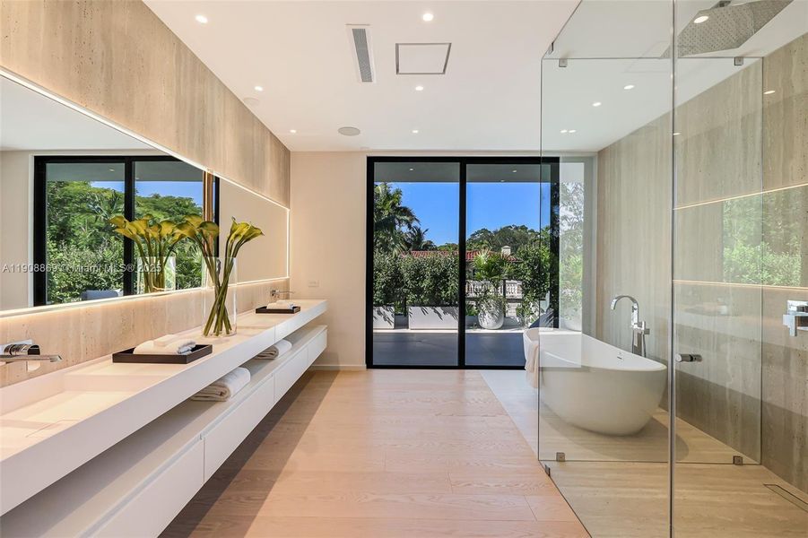 Furnished interior view inside a new home in , Miami (Image 8). Furnished interior view inside a new home in , Miami (Image 8).