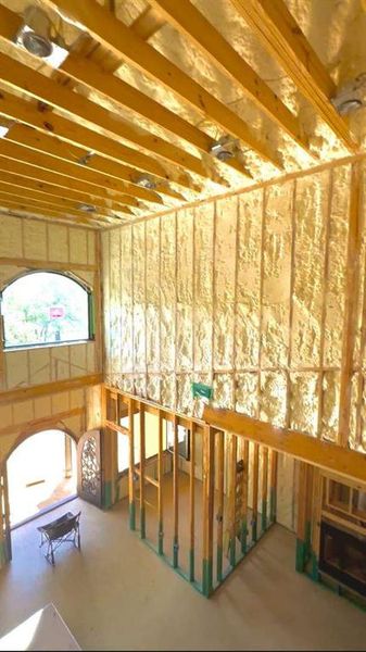 In-progress construction of a new home in , Flower Mound, TX (Image 18).