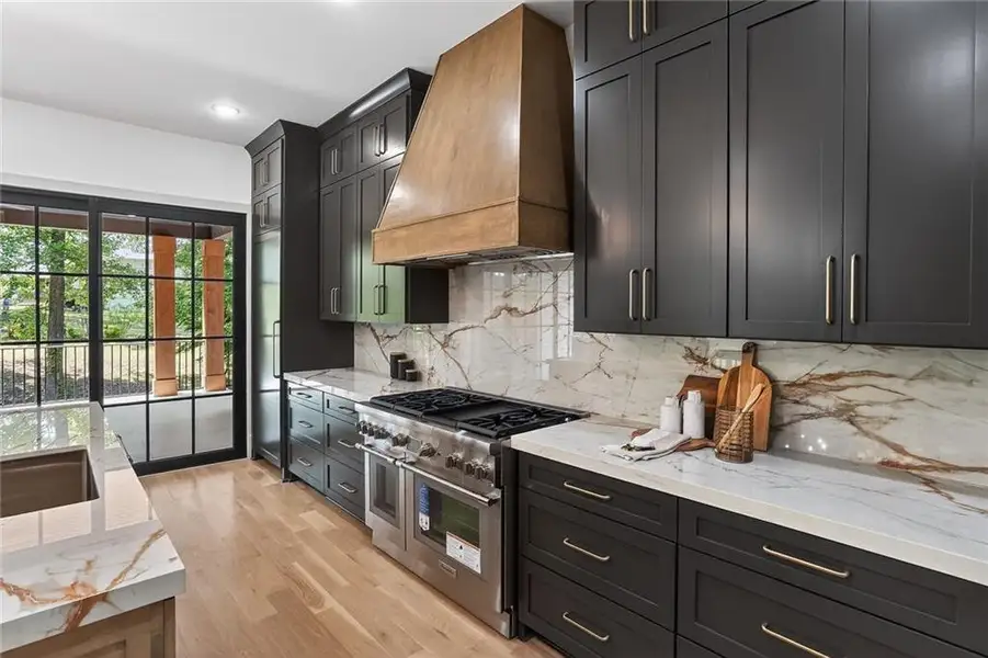 Furnished interior view inside a new home in , Roswell (Image 17).