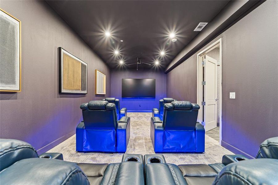 Furnished interior view inside a new home in , Dallas (Image 9).