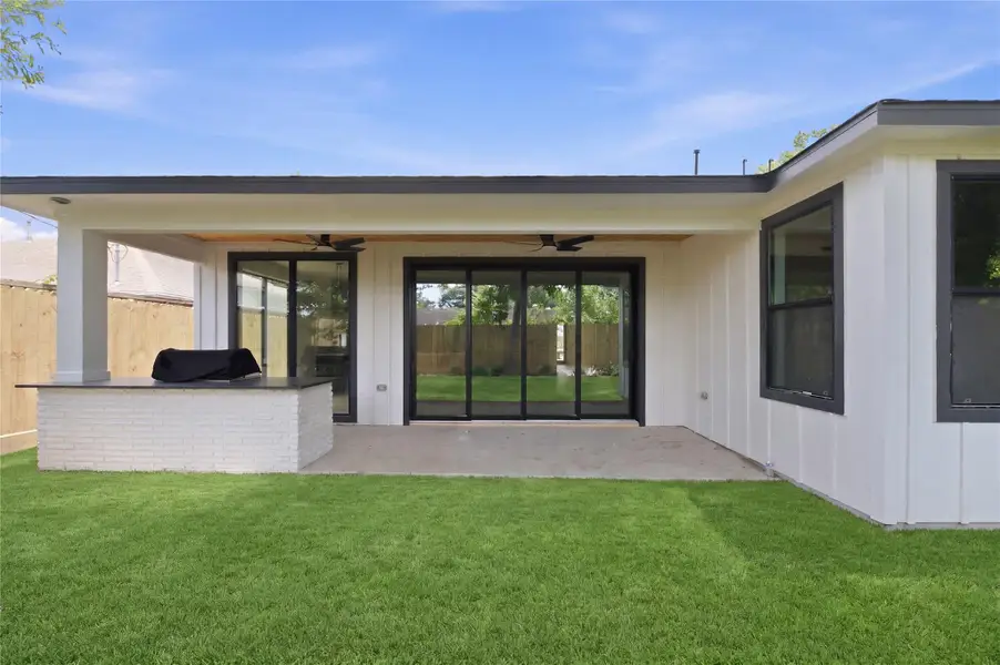 Backyard has tons of potential!