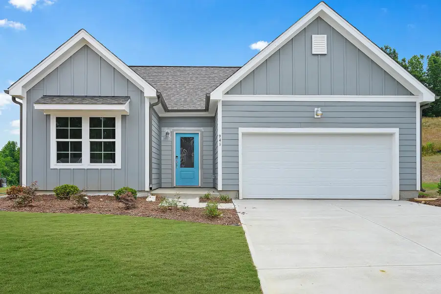 Representative exterior photo of a completed home built from the Raindrops on Roses by Garman Homes in McConnell Ridge, McLeansville, NC (Image 13).