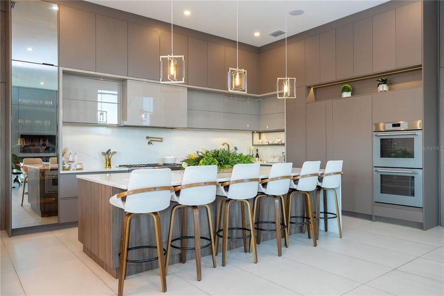 Furnished interior view inside a new home in , Montverde (Image 17).