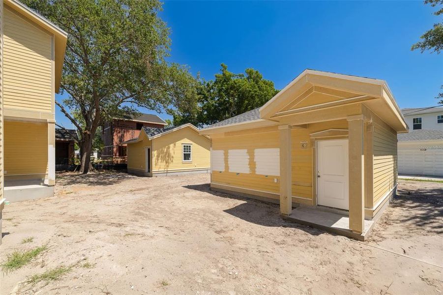 In-progress construction of a new home in , St. Petersburg, FL (Image 8).