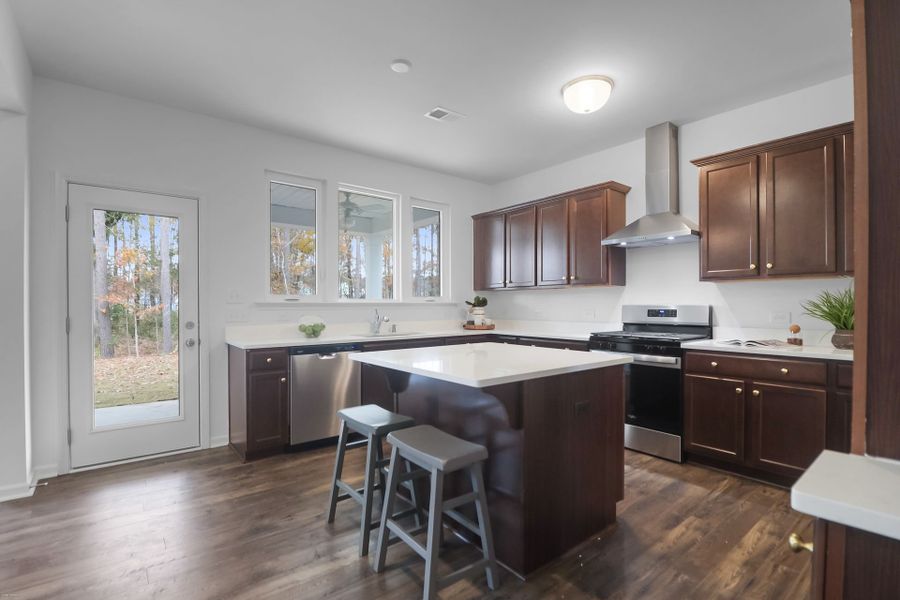 Furnished interior view inside a new home in Homecoming, Ravenel (Image 5).