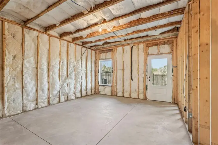 In-progress construction of a new home in Millcroft, Buford, GA (Image 40).