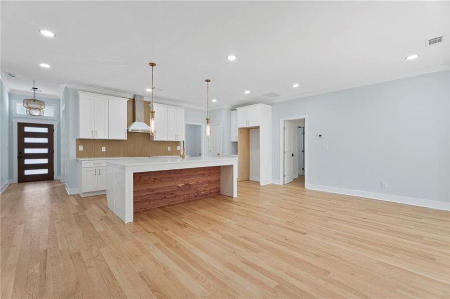 Furnished interior view inside a new home in , Summerville (Image 6).