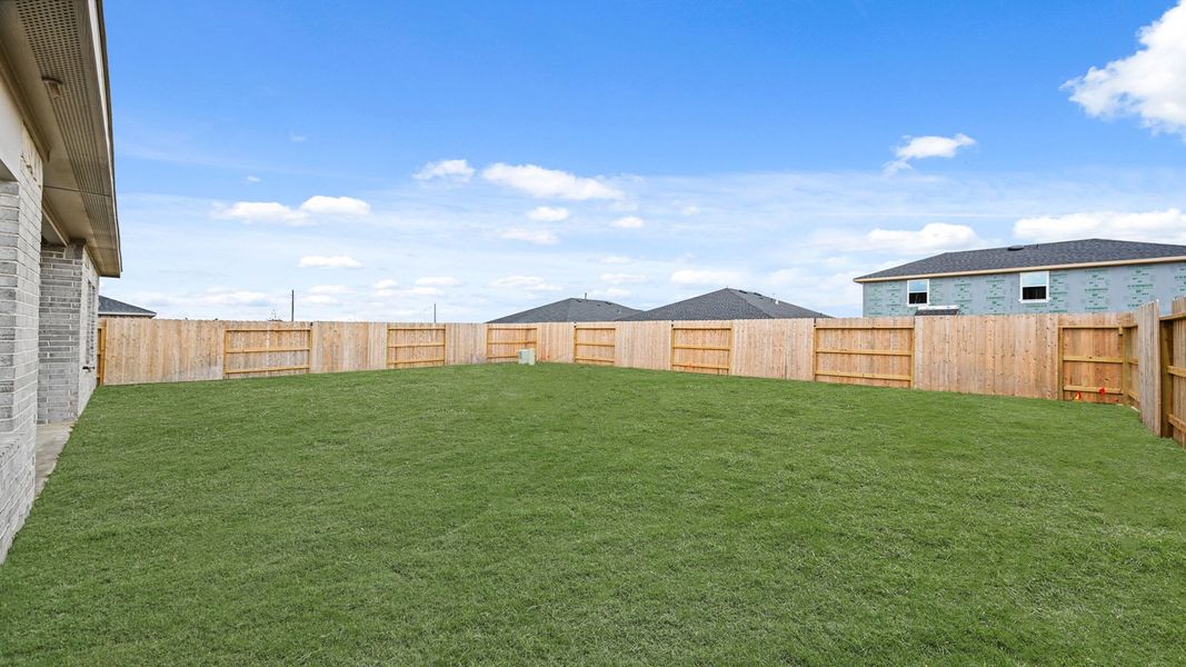 Exterior details and patio area of a home in Cypress Green, Hockley (Image 3).