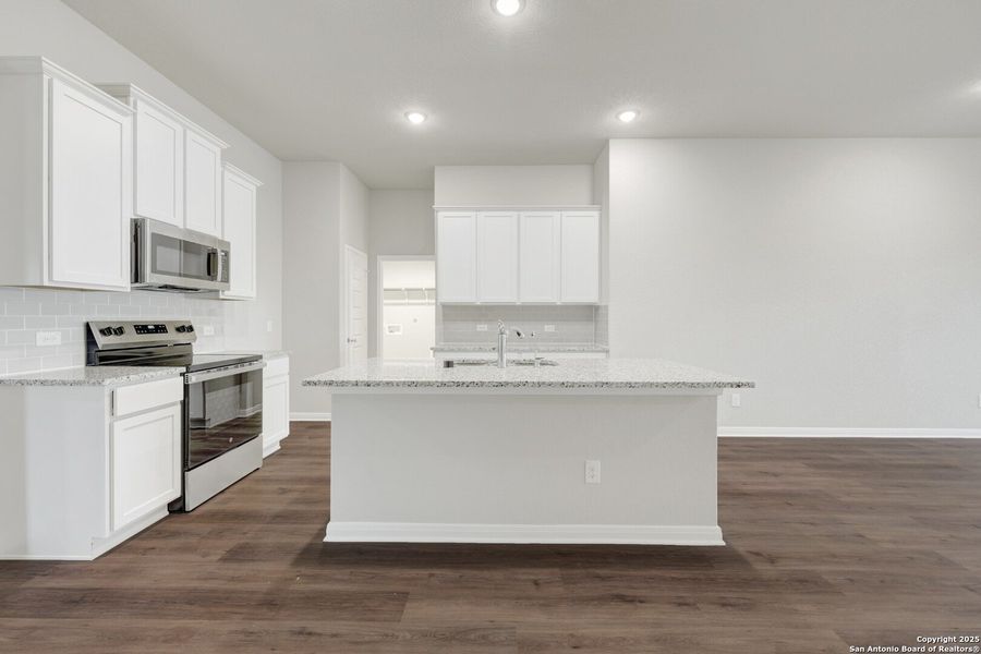 Furnished interior view inside a new home in Paloma Park, Converse (Image 12).
