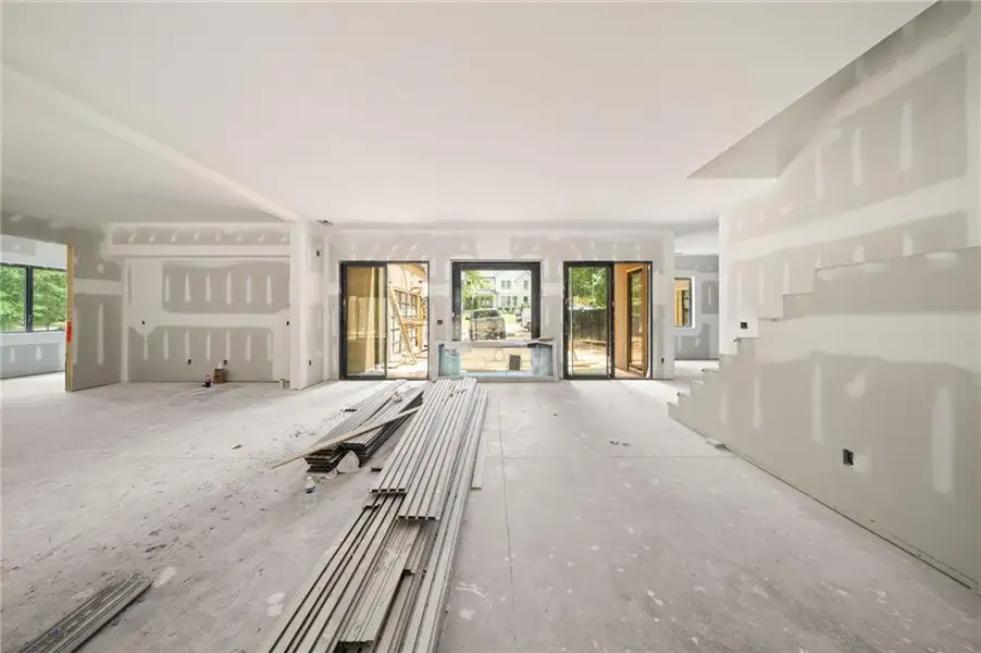 In-progress construction of a new home in , Marietta, GA (Image 9).