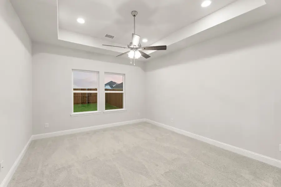 Representative unfurnished interior of a home built from the Glory by Rockwell Homes in Creekside, Royse City (Image 41). Representative unfurnished interior of a home built from the Glory by Rockwell Homes in Creekside, Royse City (Image 41).