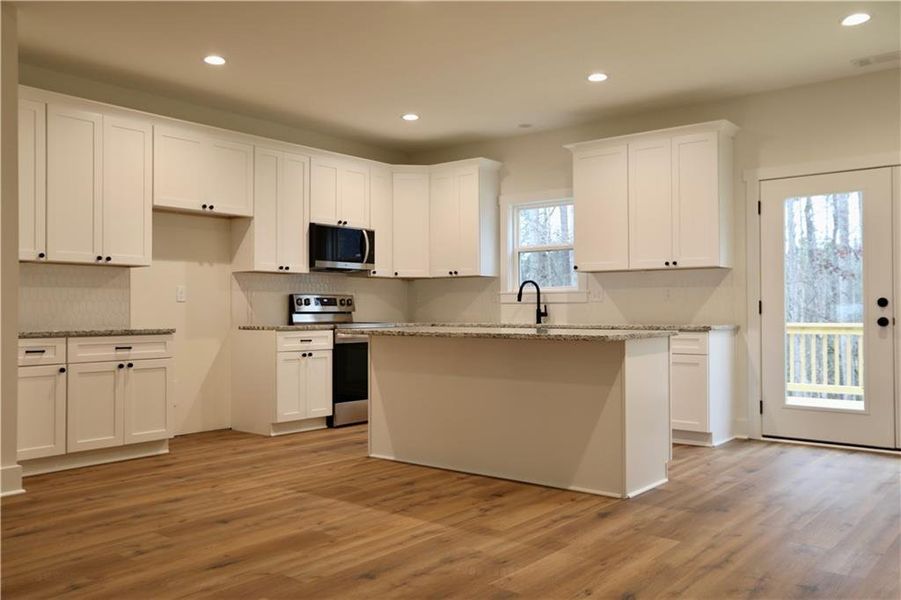 Furnished interior view inside a new home in , Dawsonville (Image 4).