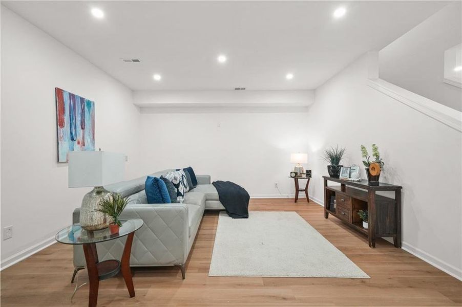 Furnished interior view inside a new home in , Gainesville (Image 35).