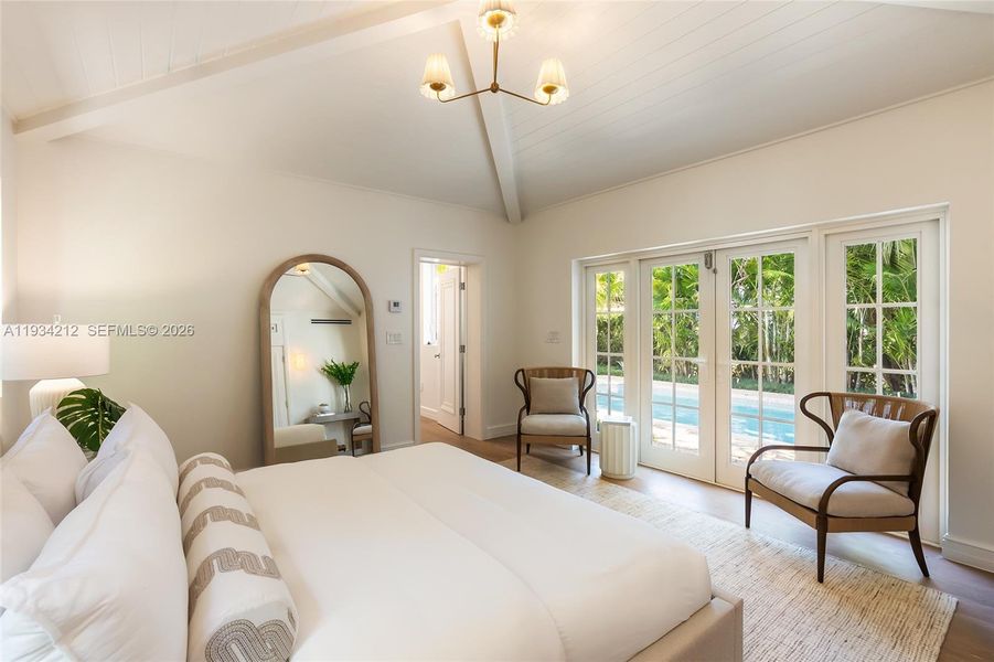 Furnished interior view inside a new home in , Coral Gables (Image 12). Furnished interior view inside a new home in , Coral Gables (Image 12).