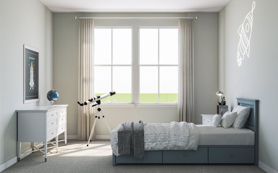 Furnished interior view inside a new home in Arbor Collection At Park Central, Georgetown (Image 18).