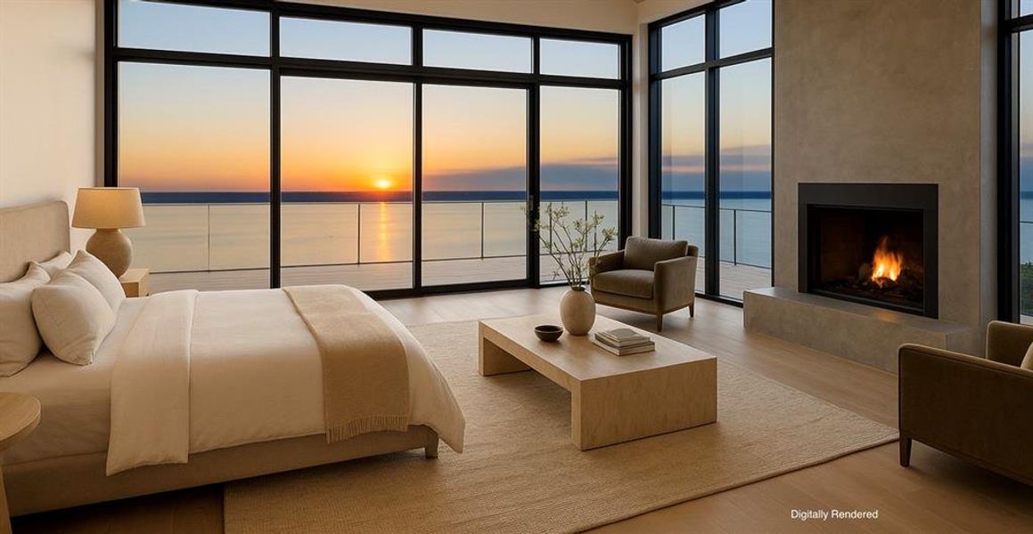 Furnished interior view inside a new home in , Fort Worth (Image 22).