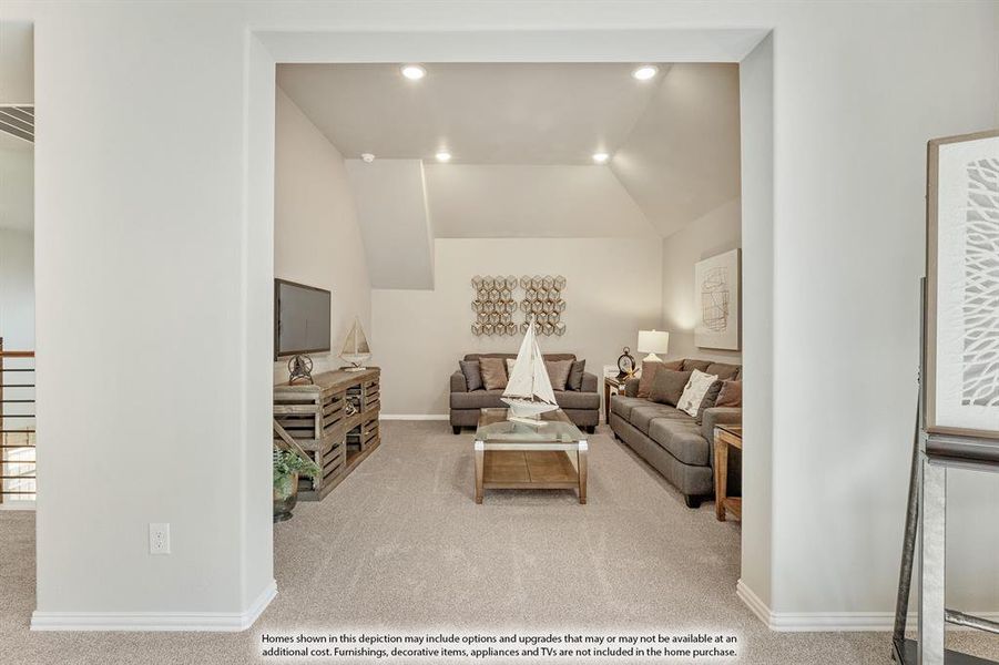 Furnished interior view inside a new home in Waverly Estates, Josephine (Image 32).