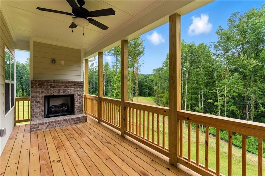 Exterior details and patio area of a home in Stratford at NatureWalk, Dallas (Image 28). Exterior details and patio area of a home in Stratford at NatureWalk, Dallas (Image 28).