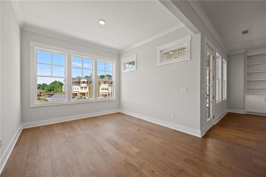 Spacious, unfurnished interior of a new home in South on Main, Woodstock (Image 20).