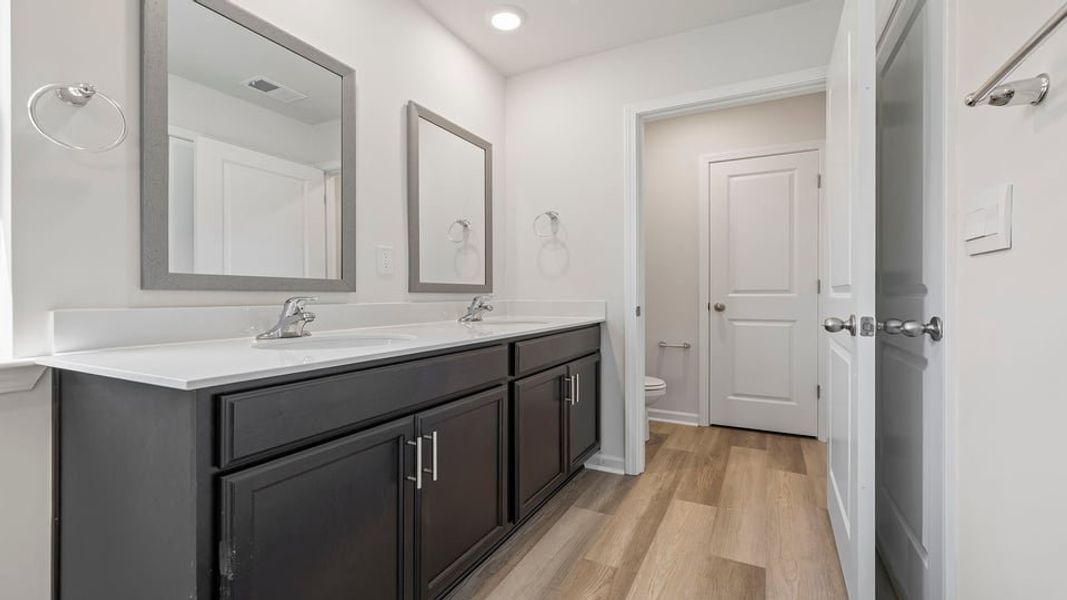 Furnished interior view inside a new home in Varner Station, Woodruff (Image 13).