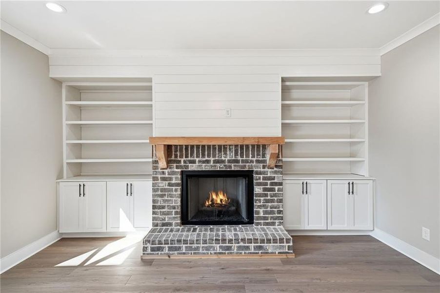 Furnished interior view inside a new home in , Canton (Image 6).