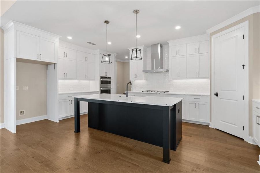 Furnished interior view inside a new home in Promenade at Sawnee Village, Cumming (Image 6).