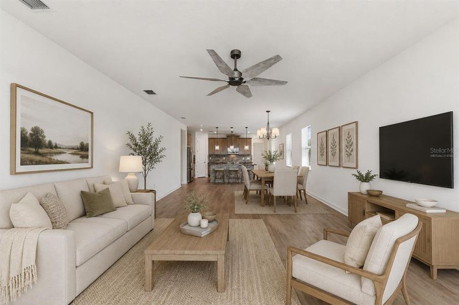 Furnished interior view inside a new home in , Venice (Image 16).