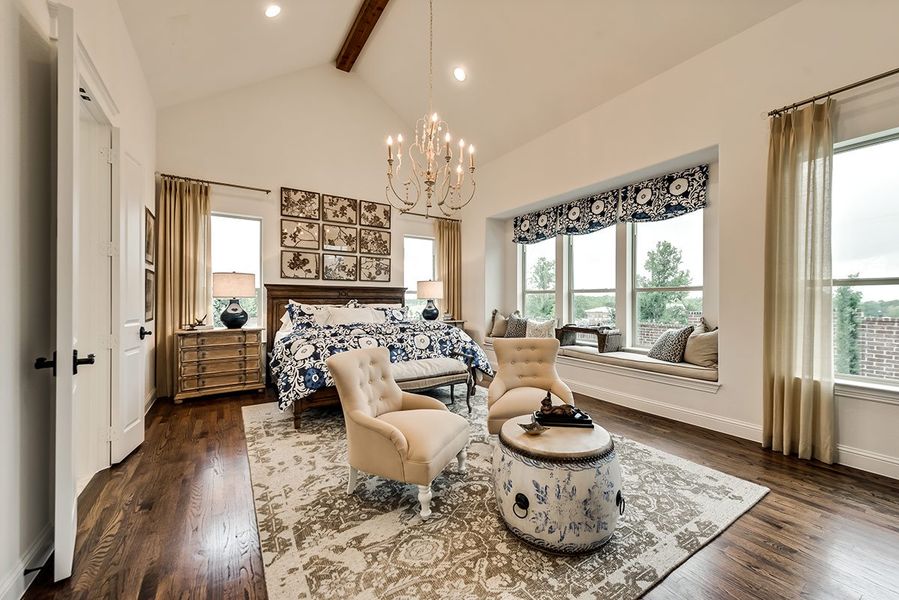 Representative furnished interior of a home built from the Miramonte by Grand Homes in Grand Oaks, Celina (Image 17).