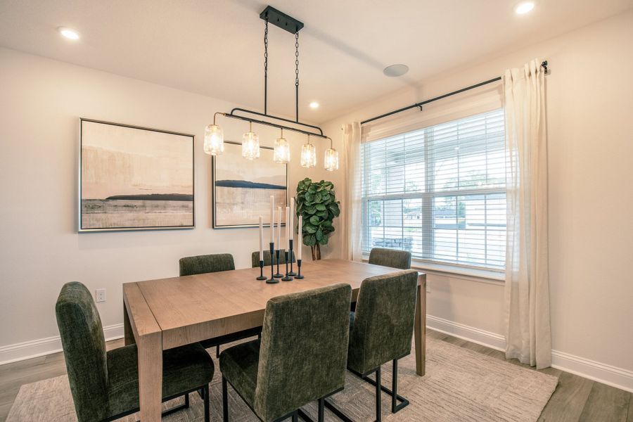 Furnished interior view inside a new home in Enclave At Seminole Palms, Palm Coast (Image 6). Furnished interior view inside a new home in Enclave At Seminole Palms, Palm Coast (Image 6).