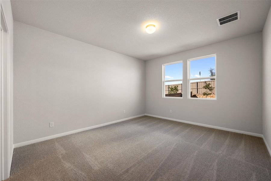 Spacious, unfurnished interior of a new home in The Colony 50s, Bastrop (Image 23). Spacious, unfurnished interior of a new home in The Colony 50s, Bastrop (Image 23).