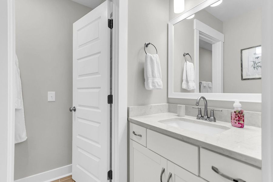 Furnished interior view inside a new home in Hewing Farms, Summerville (Image 38).